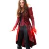 Civil War Scarlet Witch Red Leather Costume 1
