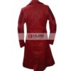 Civil War Scarlet Witch Red Leather Costume 3