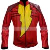 Captain Marvel Shazam Black Adam Leather Jacket 1