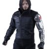 Civil War Winter Soldier Leather Jacket 3