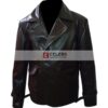 Superman Smallville Men's Black And Blue Leather Jacket 1