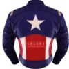 Superman Smallville Men's Black And Blue Leather Jacket