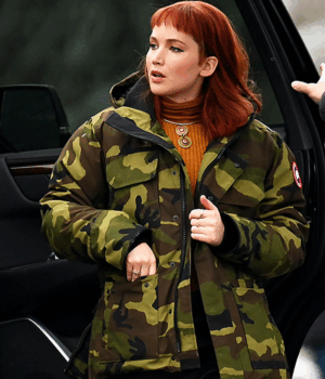 Don’t Look Up 2021 Jennifer Lawrence Military Jacket