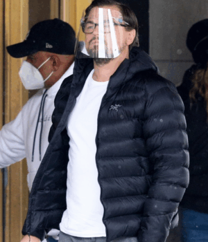 Don’t Look Up 2021 Leonardo DiCaprio Puffer Black Jacket