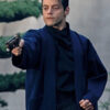 Rami Malek No Time to Die Safin Blue Coat