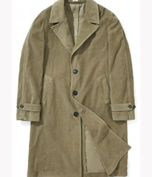 James bond Green No Time to Die Duster Cotton Coat
