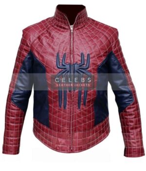 The Amazing Spiderman 2 Leather Jacket 1