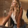 Big Sky 2020 Katheryn Winnick Brown Leather Jacket 1
