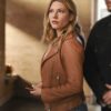Big Sky 2020 Katheryn Winnick Brown Leather Jacket 2