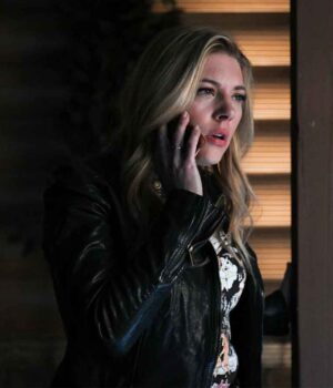 Big Sky 2020 Katheryn Winnick Black Leather Jacket 1