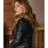 Big Sky 2020 Katheryn Winnick Black Leather Jacket 2