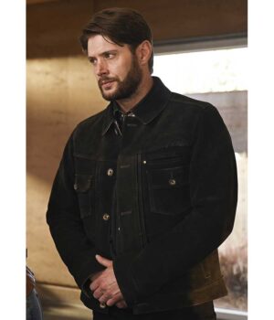 Big Sky 2020 Jensen Ackles Black Suede Jacket 1