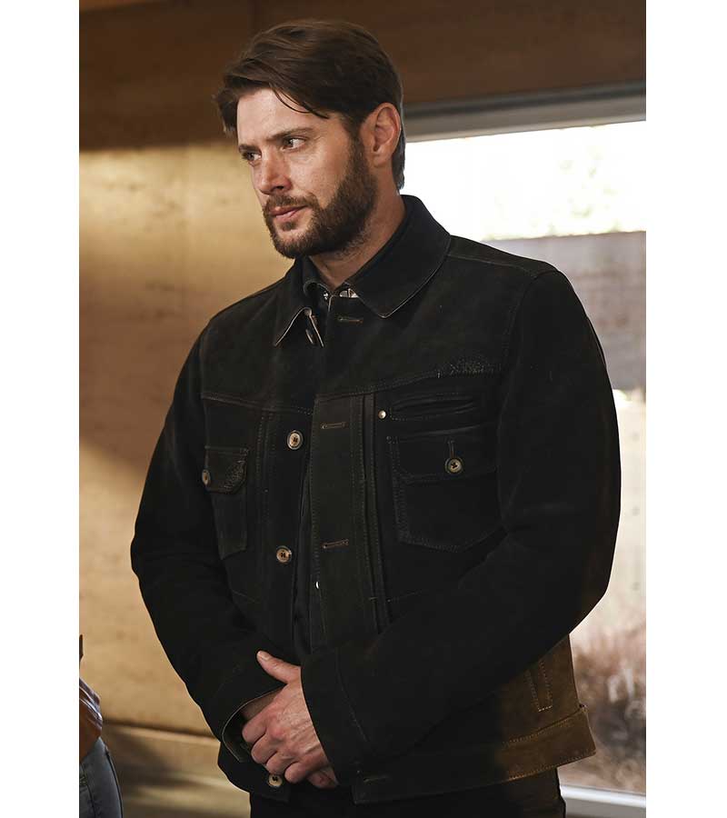 Big Sky 2020 Jensen Ackles Black Suede Jacket Big Sky 2020 Jensen Ackles Black Suede Jacket 1