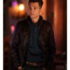 Big Sky Logan Marshall Brown Leather Jacket 1