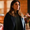 Big Sky 2020 Jamie Lynn Sigler Blue Wool Coat 2
