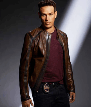 Lucifer TV Series Dan Espinoza Brown Leather Jacket
