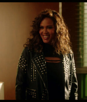 Lucifer Season 03 Mazikeen Studded Jacket 1