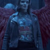 Lucifer Season 6 Brianna Hildebrand Leather Jacket 1