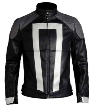 Agents of Shield Robbie Reyes Leather Jacket 1