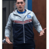 Ted lasso Phil Dunster Grey Hooded Jacket