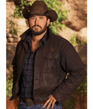 Yellowstone Rip Wheeler Black Cotton Jacket
