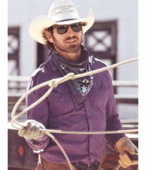 Yellowstone Ian Bohen Purple Cotton Jacket