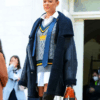 Gossip Girl 2021 Julien Calloway Shearling Coat