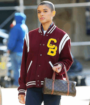 Gossip Girl 2021 Julien Calloway Letterman Jacket