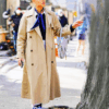 Gossip Girl 2021 Julien Calloway Trench Coat