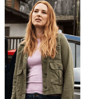 Virgin River Melinda Monroe Cotton Green Jacket