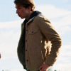 Virgin River Grayson Maxwell Brown Shearling Jacket