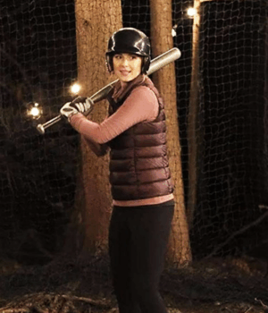 Virgin River TV Series Melinda Monroe Maroon Puffer Vest