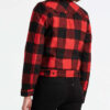 Tokio Money Heist Plaid Sherpa Jacket