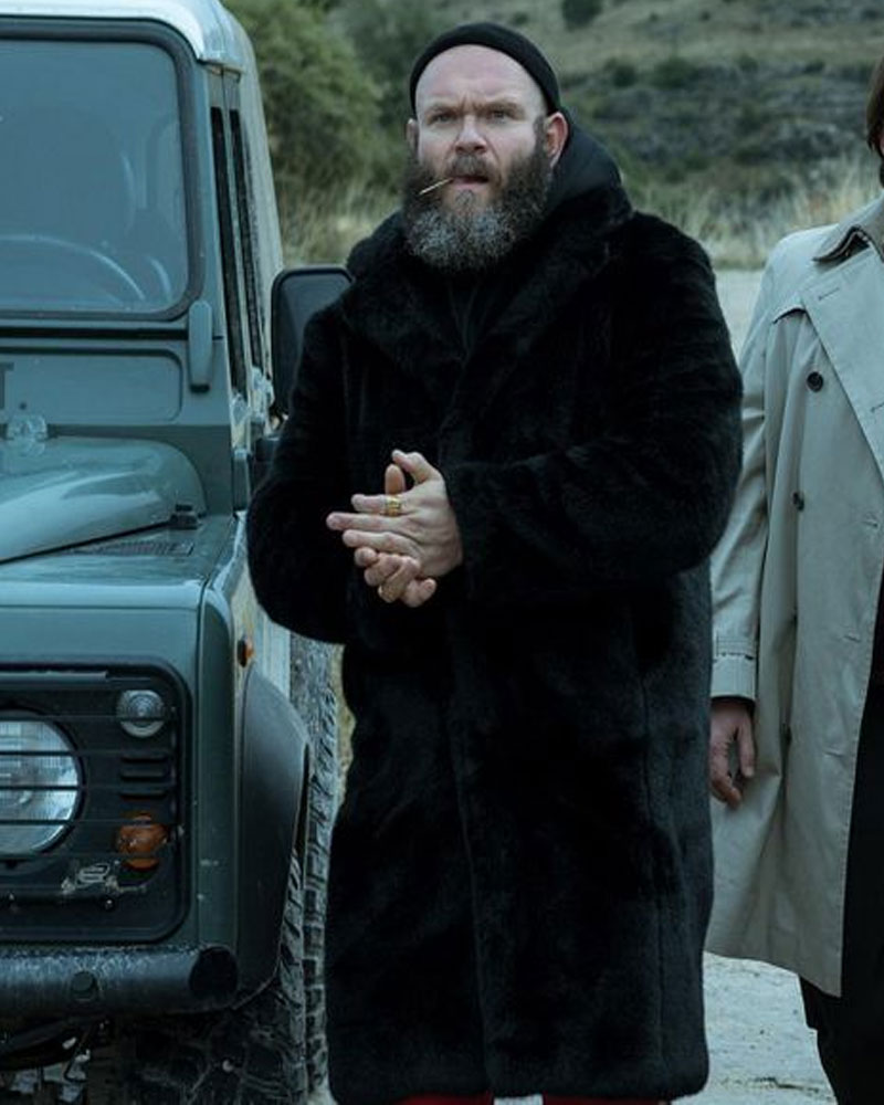 Money Heist Helsinki Shearling Coat Money Heist Helsinki Shearling Coat
