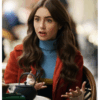 Emily In Paris S02 Lily Collins Brown Jacket 2