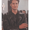 Emily in Paris S02 Gabriel Black Leather Jacket 1