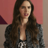 Emily In Paris Lily Collins Bomber Jacket 1