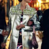 Emily In Paris S02 Lily Collins Silver Trench Coat 2