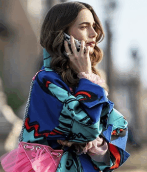 Emily in Paris Season 02 Lily Collins Coat 1