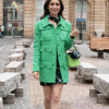 Emily In Paris Lily Collins Multi-Pocket Green Coat Emily In Paris Lily Collins Multi-Pocket Green Coat 2