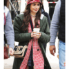 Emily In Paris Lily Collins Green Hooded Jacket 1