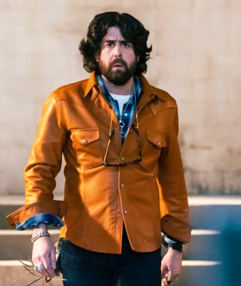 The Equalizer Adam Goldberg Brown Leather Jacket The Equalizer Adam Goldberg Brown Leather Jacket