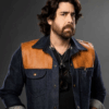 The Equalizer 2021 Adam Goldberg Blue Denim Jacket