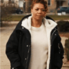 The Equalizer 2021 Queen Latifah Cotton Shearling Coat