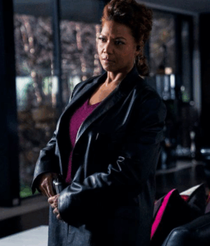 The Equalizer 2021 Robyn McCall Black Leather Coat