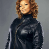 The Equalizer 2021 Queen Latifah Black Leather Jacket