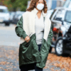 The Equalizer TV Series 2021 Queen Latifah Green & White Coat