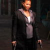 The Equalizer Queen Latifah Mid-Length Coat