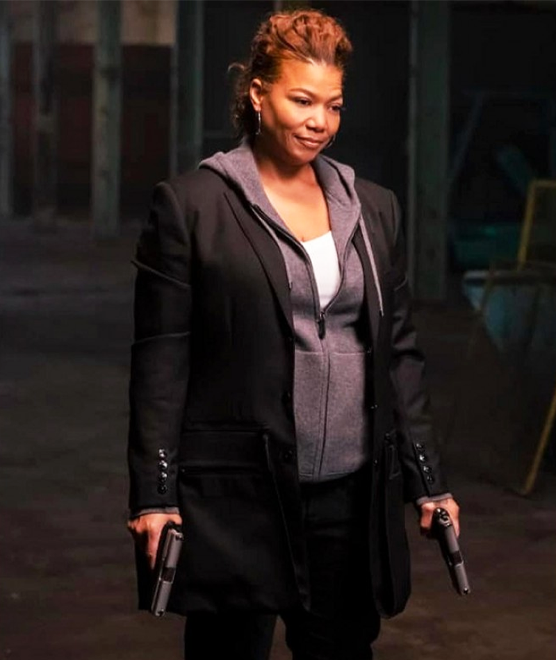 The Equalizer Queen Latifah Mid-Length Coat The Equalizer Queen Latifah Mid-Length Coat