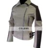 The Walking Dead Christian Serratos Grey Jacket 3